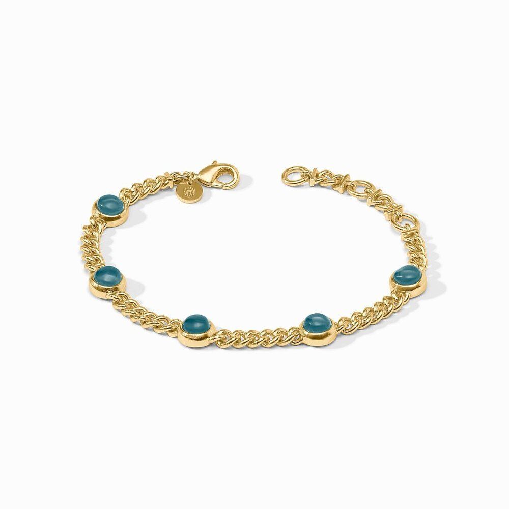 NWOT. $135 Julie Vos Dolce Delicate Bracelet blue